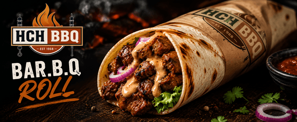 Double Seekh Double Chapati Roll